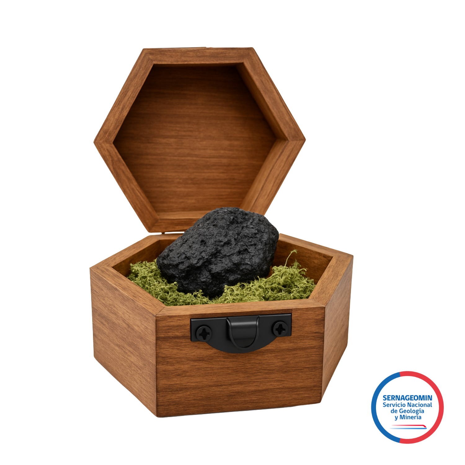 piedra volcánica del volcán calbuco